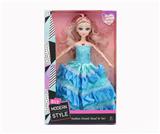 OBL10021339 - 11.5寸11关节3D眼实身俄文IC音乐灯光芭比