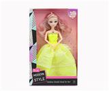 OBL10021341 - 11.5寸11关节3D眼实身俄文IC音乐灯光芭比