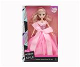 OBL10021343 - 11.5寸11关节3D眼实身俄文IC音乐灯光芭比