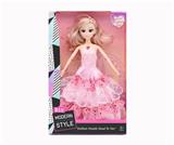 OBL10021345 - 11.5寸11关节3D眼实身俄文IC音乐灯光芭比