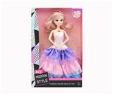 OBL10021346 - 11.5寸11关节3D眼实身俄文IC音乐灯光芭比