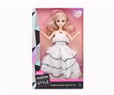 OBL10021348 - 11.5寸11关节3D眼实身俄文IC音乐灯光芭比