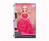 OBL10021352 - 11.5寸11关节3D眼实身俄文IC音乐灯光芭比