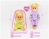 OBL10021735 - 14寸搪胶活眼娃娃公仔， 带IC俄文语音+音乐