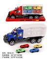 OBL10022262 - 惯性拖头车箱装4只赛车