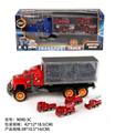 OBL10022283 - 惯性拖头车厢拖4只消防(塑料)