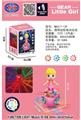 OBL10023593 - 透明齿轮电动女孩带灯光音乐