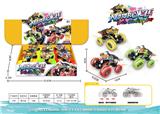 OBL10024270 - 6只庄回力四驱涂鸦攀爬摩托