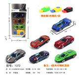 OBL10024471 - 3只滑行合金车+1弹射器