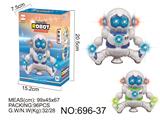 OBL10024575 - 太空机器人
（带音乐、舞台灯光、360度旋转）
