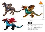 OBL10025381 - 环保搪胶魔龙3款混装