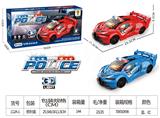 OBL10025390 - 1：16电动万向布加迪警车带3D灯光音乐