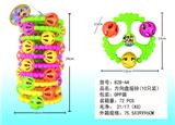 OBL10028164 - 方向盘摇铃（10只装）（实色）
