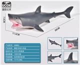 OBL10029064 - 搪胶充棉大白鲨