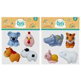 OBL10029228 - PVC卡头袋4只浴室动物