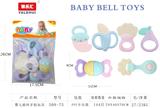 OBL10029442 - 婴儿牙胶摇铃系列6PCS