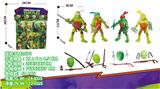 OBL10029820 - 4款/忍者神龟/配武器