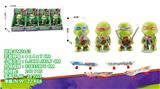 OBL10029903 - 4款/QQ忍者神龟/配合金滑板