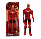 OBL10030058 - 动漫英雄联盟11.5寸全搪胶反派钢铁侠带主题灯光音乐   【手脚360度旋转。身体360度旋转】