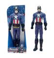 OBL10030074 - 动漫英雄联盟11.5寸全搪胶3代美国队长带主题灯光音乐   【手脚360度旋转。身体360度旋转】