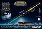 OBL10032397 - 七色可伸缩双头灯太空武器电动光剑（灯光+声音）