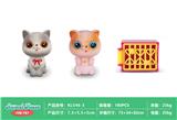 OBL10032699 - 软胶宠物猫(3pcs)