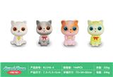 OBL10032700 - 软胶宠物猫(4pcs)