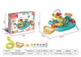 OBL10033449 - 彩盒装电动出水儿童水上乐园玩具 蓝色 2*AA不包（包电+0.5元）
