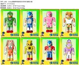 OBL10035954 - 8-9CM虚拟世界索尼克公仔 单只盒装8款
