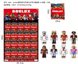 OBL10035982 - 8-9CM虚拟世界马里奥公仔 单只锡袋装20袋装一大板