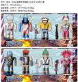 OBL10035988 - 8-9CM虚拟世界海贼王公仔4只盒装2款
