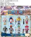 OBL10035989 - 8-9CM虚拟世界海贼王公仔8只卡装