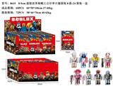 OBL10035991 - 8-9CM虚拟世界海贼王公仔单只锡袋装8款 24袋装一盒