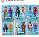 OBL10036118 - 5.5寸玩具熊的组合版（发光关节可活动）2只盒装6款