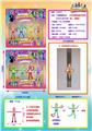 OBL10036165 - 4寸跳舞香肠公仔4只公仔+鞋子卡装（2款)(装磁铁） 带铁线 环保材质