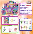 OBL10036205 - 4寸跳舞香肠公仔单只公仔+鞋子32袋锡袋展示盒装(1款)  带铁线  环保材质