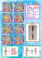 OBL10036216 - 4寸跳舞香肠公仔单只公仔+鞋子+仿真发+衣服盒装（8款)(装磁铁） 带铁线 环保材质