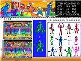 OBL10036218 - 4寸彩虹朋友（变形）6只卡装