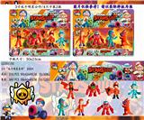 OBL10036244 - 3寸乱斗明星500代 4只卡装/2款