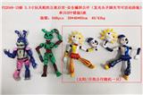 OBL10036259 - 5.5寸玩具熊的午夜后宫-安全漏洞公仔（发光，手脚关节可活动） 单只OPP袋装 3款