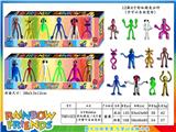 OBL10036297 - 4寸Roblox彩虹朋友（变形）6只盒装
