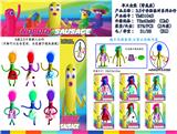 OBL10036313 - 3.5寸香肠人（变形）真头发真衣服 单只盒装/6款