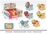OBL10039610 - 英文回力恐龙6款 6pcs/盒