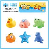 OBL10039665 -  动物六只装
（BB哨）/卡头PVC袋