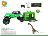 OBL10041629 - 捕捉恐龙计划之1:12大吉普遥控车捕捉雷龙，笼子带IC包电3xAG13，车身包电，用7.4V锂电池和USB线,遥控器不包电，2xAA