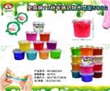 OBL10042060 - 史来姆12色卡通动物水晶泥500g