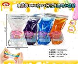 OBL10042130 - 史来姆800克12色铝袋透明水晶泥