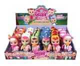 OBL10045423 - 5.5寸实身哭泣娃娃带流眼泪功能带奶瓶，奶嘴，领巾。6款24PC混装