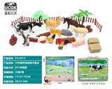 OBL10045665 - 30件套牧场动物大集合