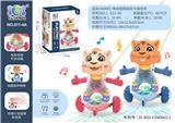 OBL10046222 - 电动老虎灯光音乐PC透明齿轮